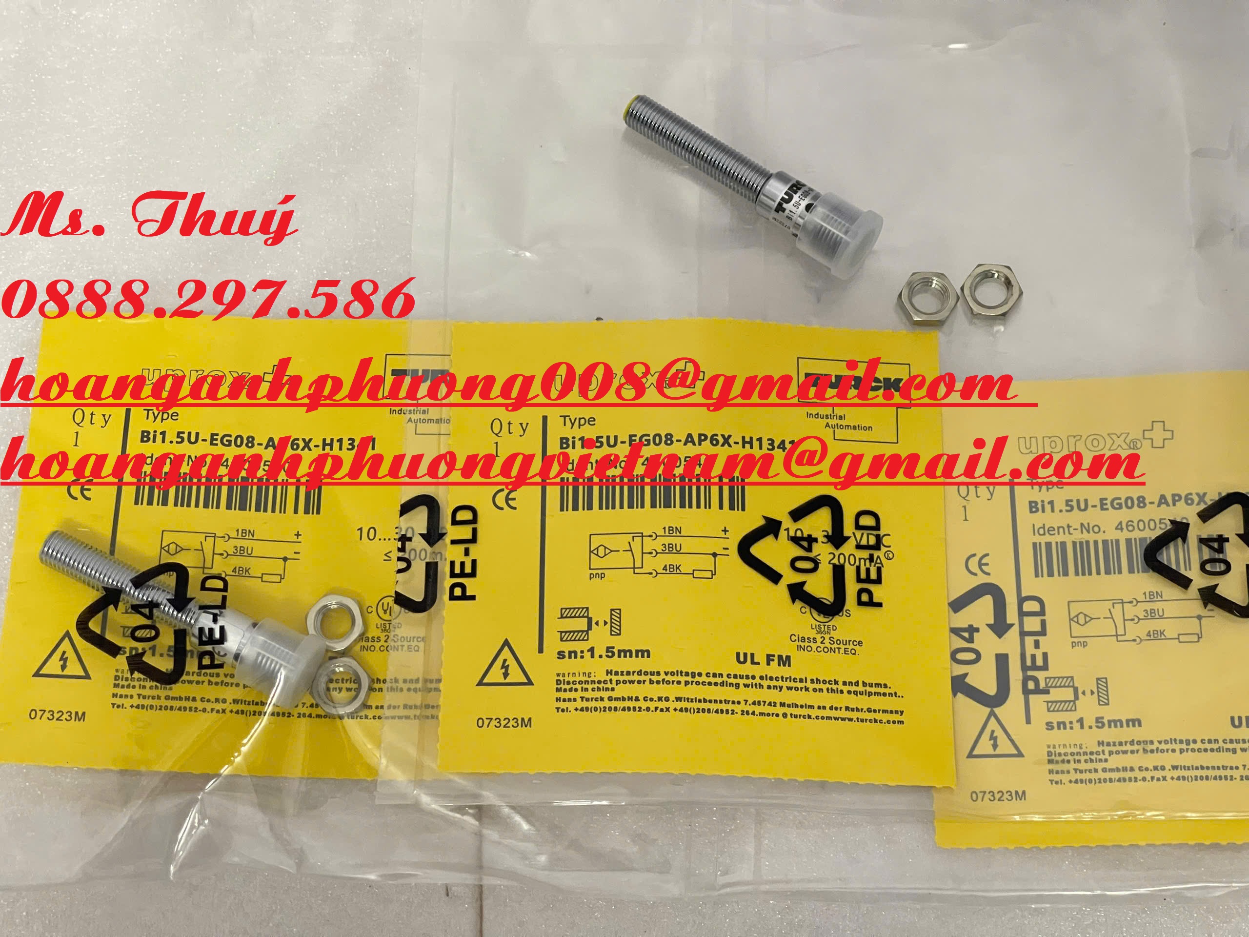 Cảm biến giá ưu đãi BI1.5U-EG08-AP6X-H1341 - TURCH nhập khẩu